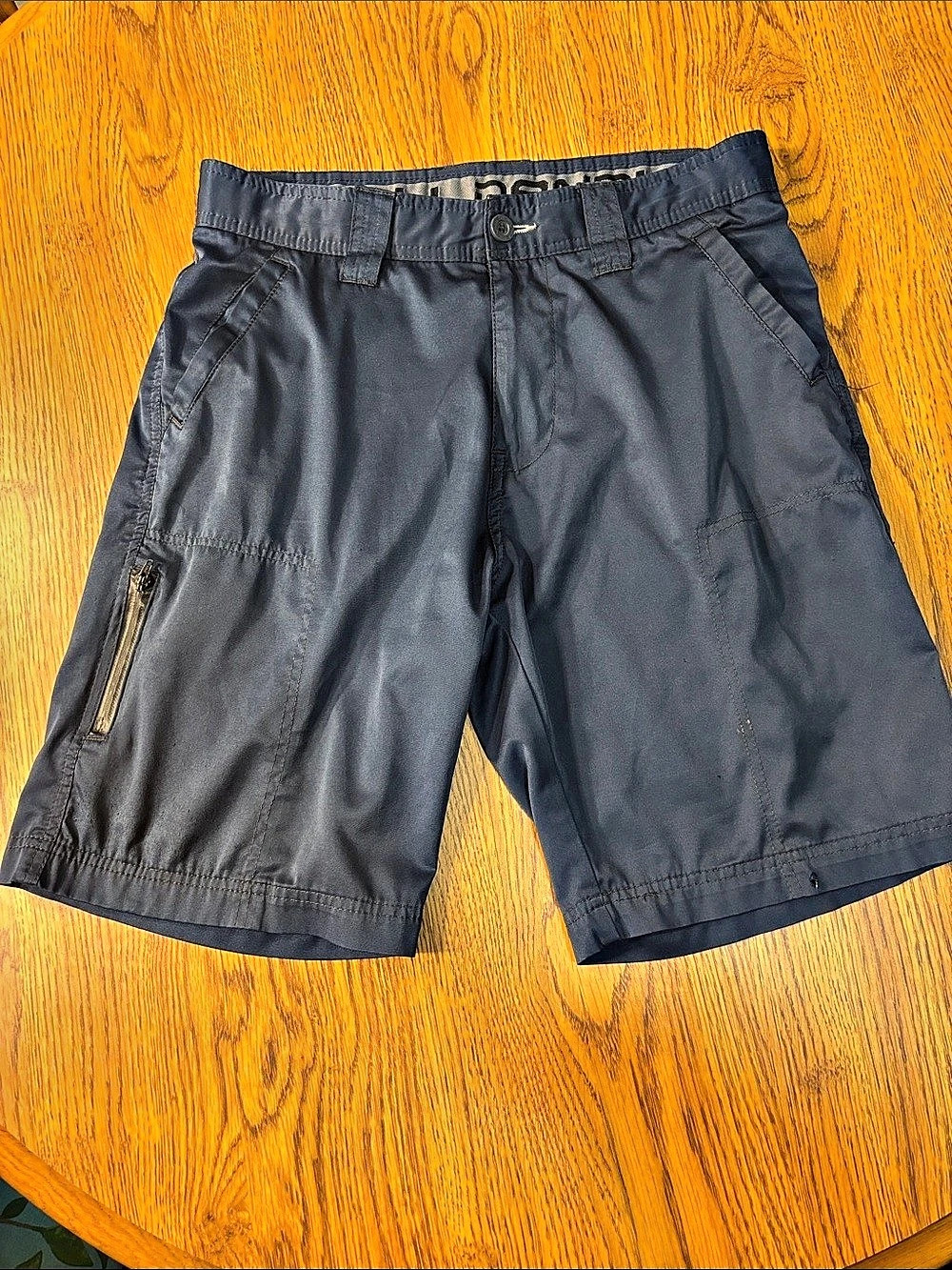 Denali Men's Stretch Hybrid Cargo Shorts Gray